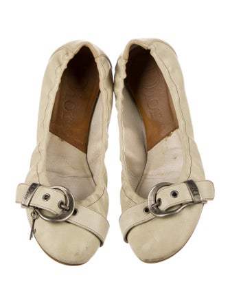 Christian Dior Leather Ballet Flats