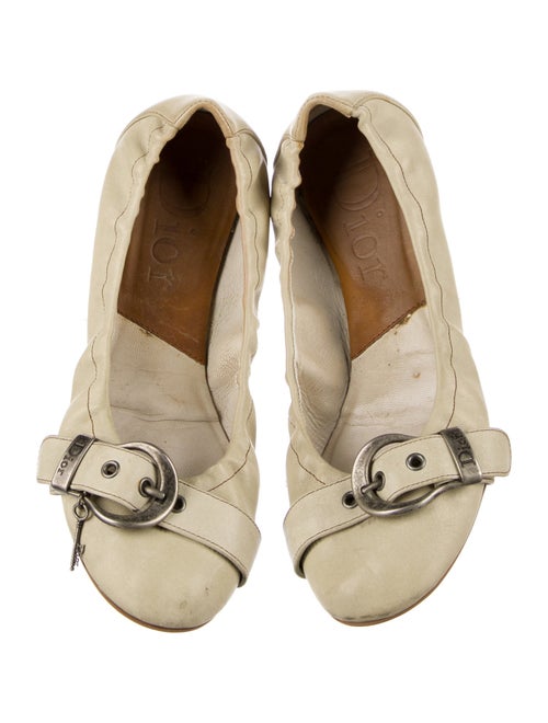 Christian Dior Leather Ballet Flats