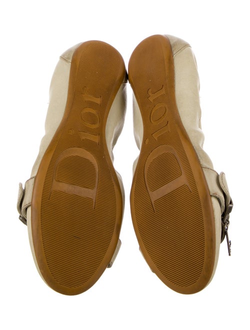 Christian Dior Leather Ballet Flats