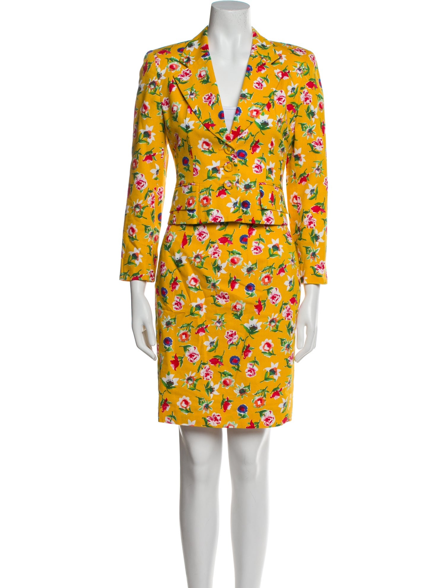 Christian Dior Vintage 1990's Skirt Suit