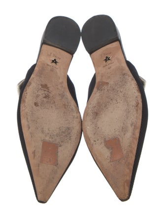 Christian Dior Bow Accents Slingback Flats