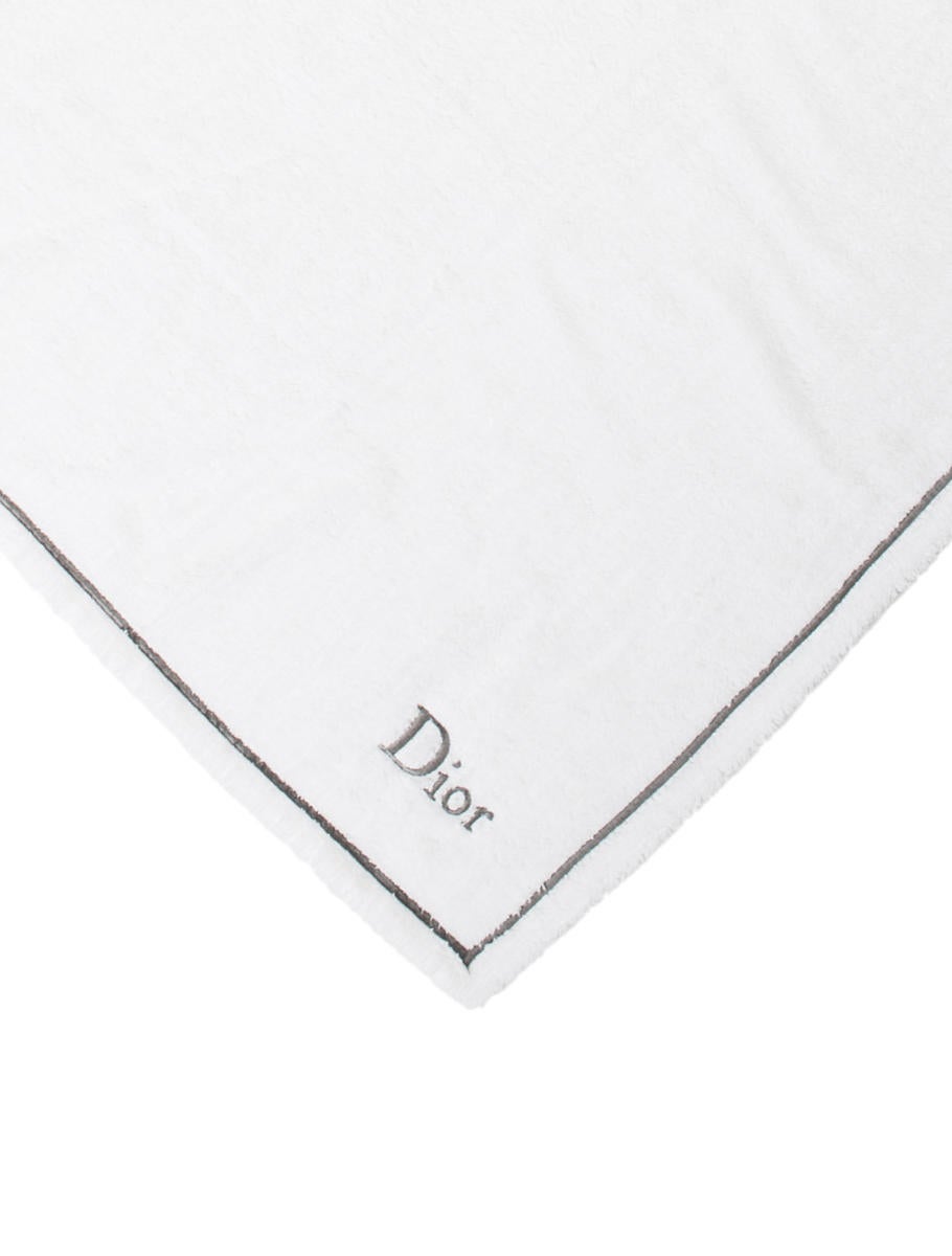 Christian Dior Embroidered Towel Bedding And Bath CHR54648 The