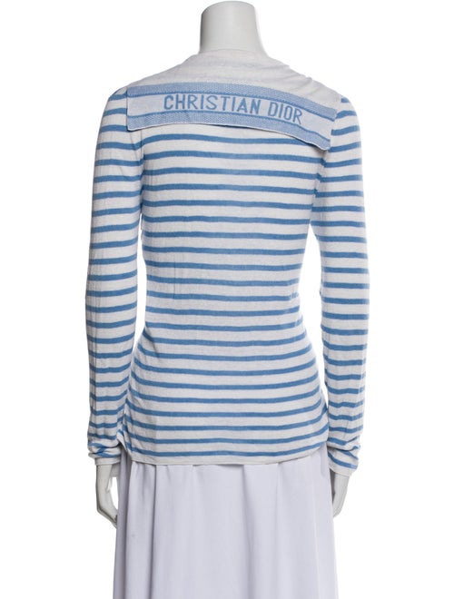 Christian Dior Linen Striped Top