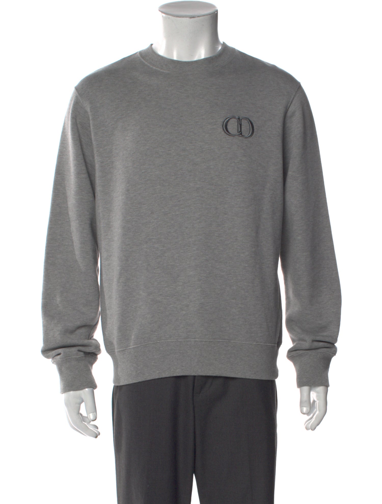 Christian Dior Graphic Print Crew Neck Pullover