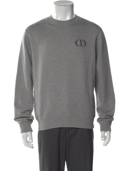 Christian Dior Graphic Print Crew Neck Pullover