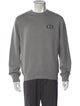 Christian Dior Graphic Print Crew Neck Pullover
