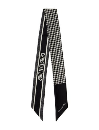 Christian Dior Silk Signature Logo Bandeau