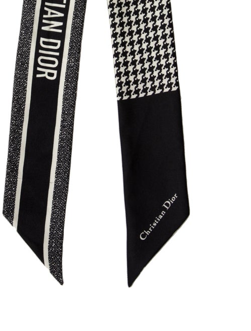 Christian Dior Silk Signature Logo Bandeau