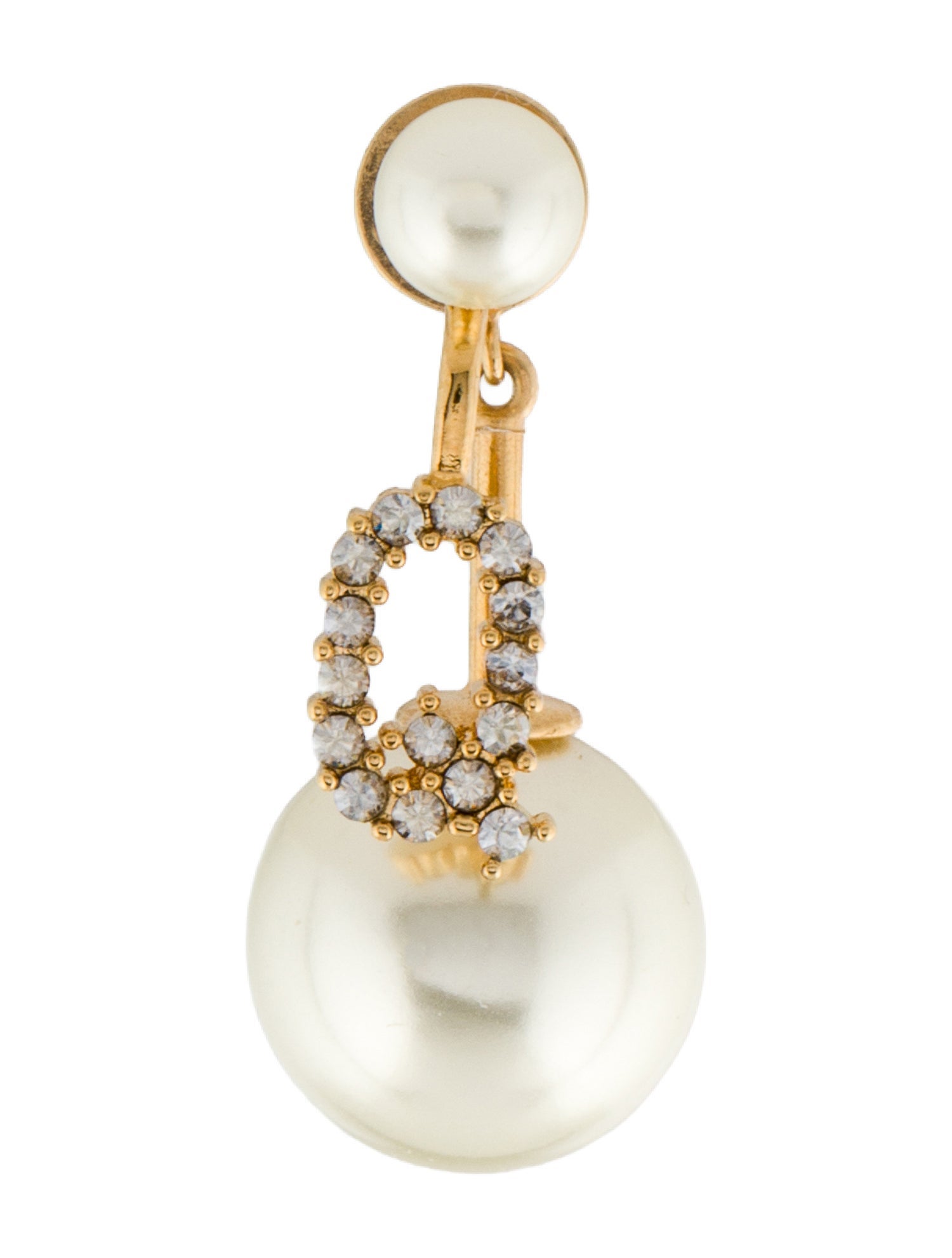 Christian Dior My ABCDior Tribales Letter Q Earring