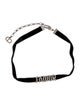 Christian Dior Velvet & Crystal J'ADIOR Choker Necklace