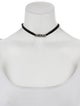 Christian Dior Velvet & Crystal J'ADIOR Choker Necklace