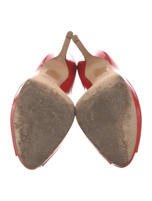 Christian Dior Patent Leather Studded Accents Pumps