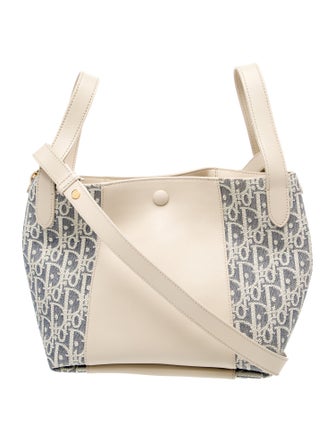 Christian Dior Oblique Jacquard Dior Signature Bucket Bag Small 2023