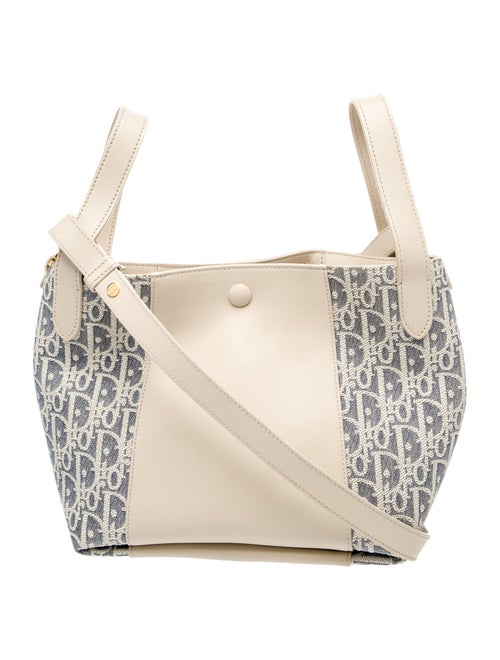 Christian Dior Oblique Jacquard Dior Signature Bucket Bag Small 2023