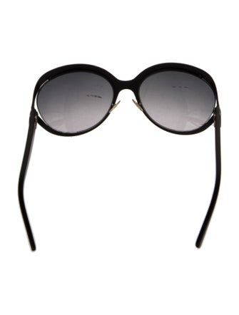 Christian Dior Cannage Pattern Oversize Sunglasses