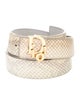 Christian Dior Snakeskin Belt