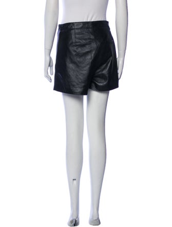 Christian Dior Leather Mini Shorts