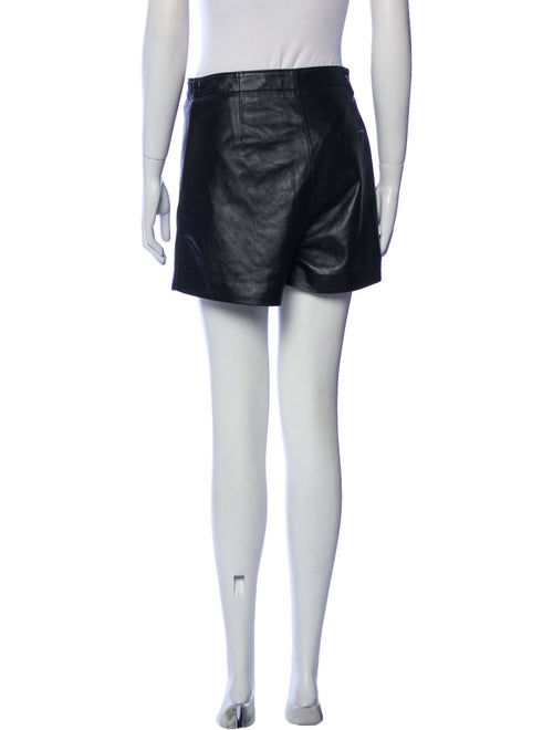 Christian Dior Leather Mini Shorts