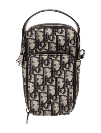 DIOR MEN Oblique Jacquard Micro Rider Pouch