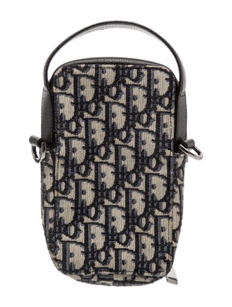 DIOR MEN Oblique Jacquard Micro Rider Pouch