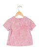 Christian Dior Toddler Girls' Embroidered Short Sleeve T-shirt