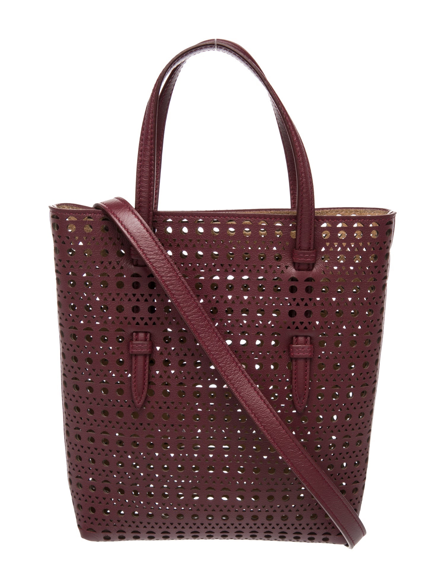 Alaïa Leather Mina North South