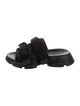 Christian Dior Nylon Grosgrain Trim Slides