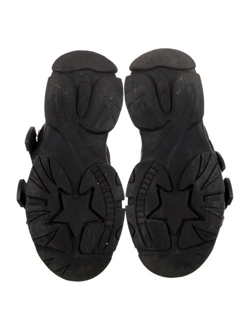 Christian Dior Nylon Grosgrain Trim Slides