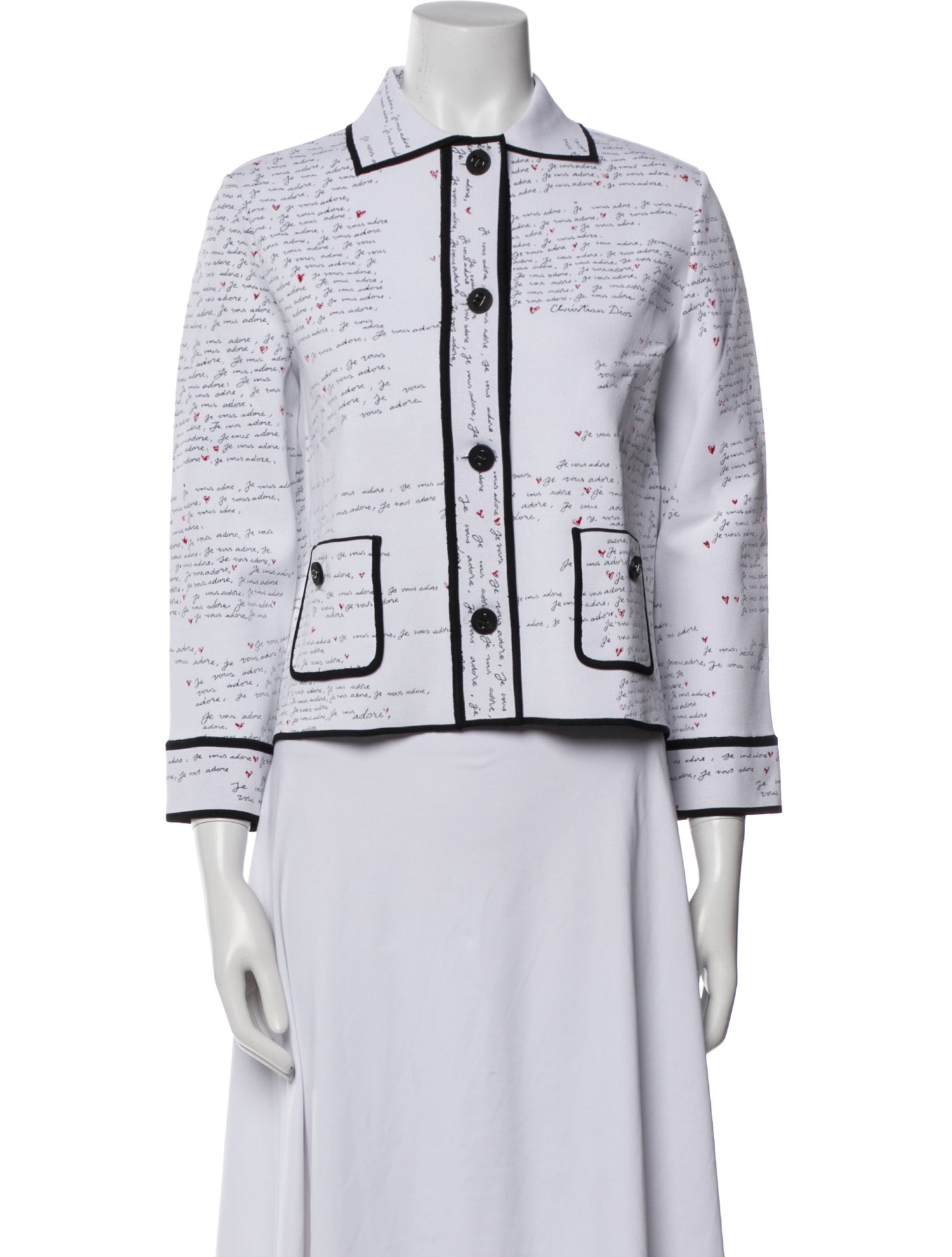 Christian Dior Printed Jacket w/ Tags