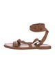 Christian Dior Leather Gladiator Sandals