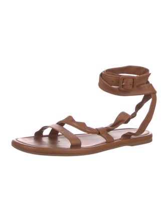 Christian Dior Leather Gladiator Sandals