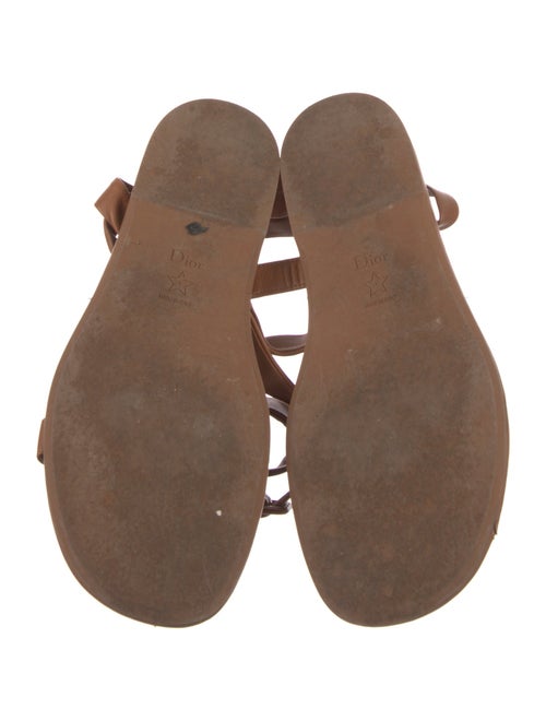 Christian Dior Leather Gladiator Sandals