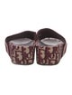 Christian Dior Oblique D-Way Platform Sandals Diorissimo Pattern Slides