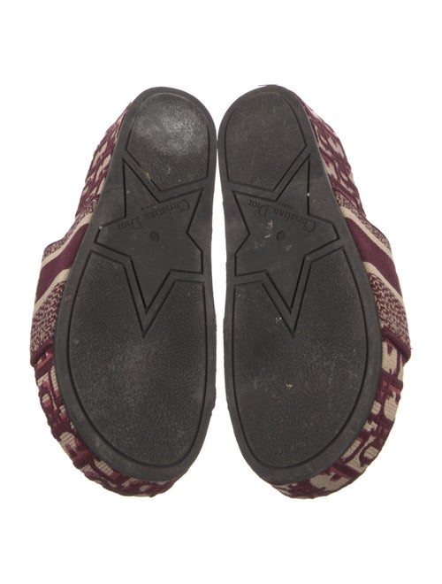 Christian Dior Oblique D-Way Platform Sandals Diorissimo Pattern Slides