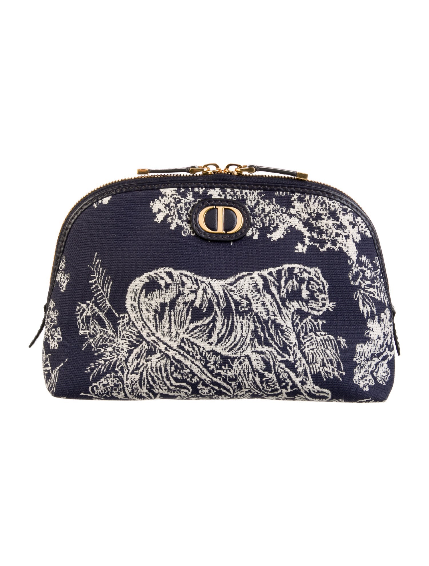 Christian Dior Printed Cosmetic Bag