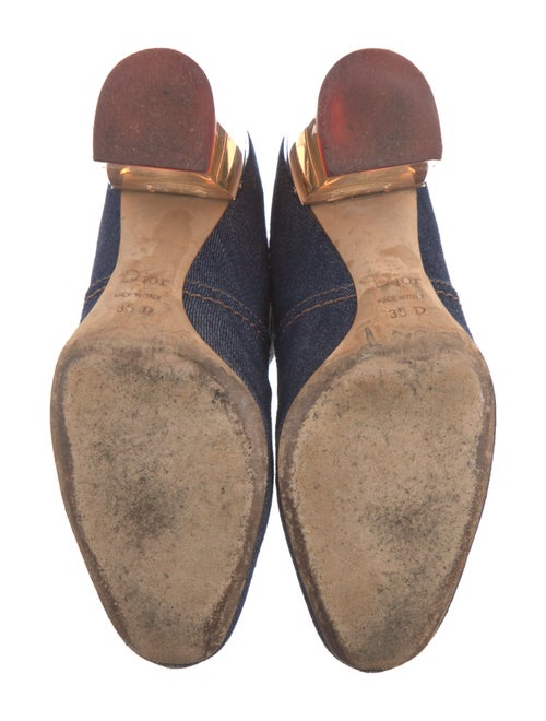 Christian Dior Denim Chelsea Boots