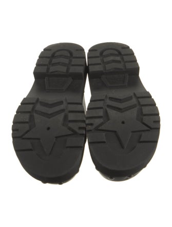 Christian Dior Leather Studded Accents Mules