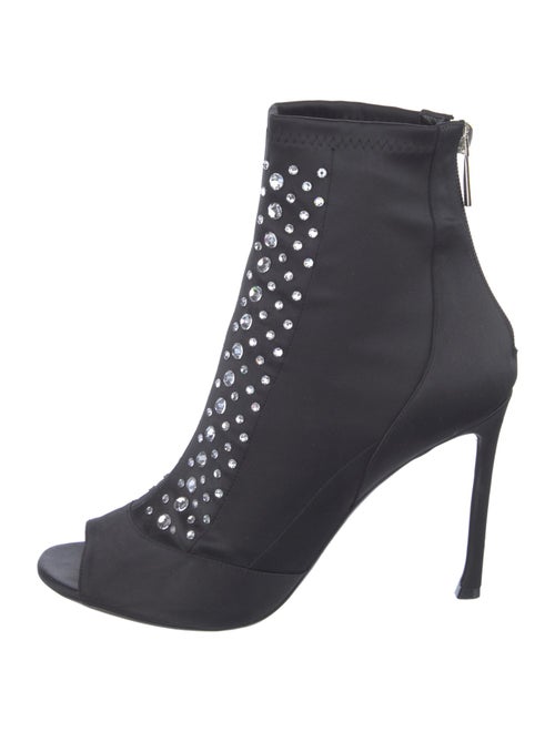 Christian Dior Satin Crystal Embellishments Pumps