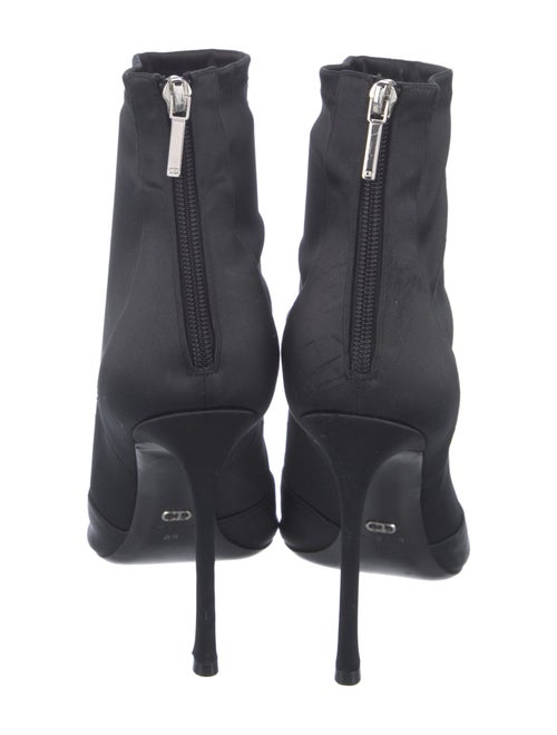 Christian Dior Satin Crystal Embellishments Pumps