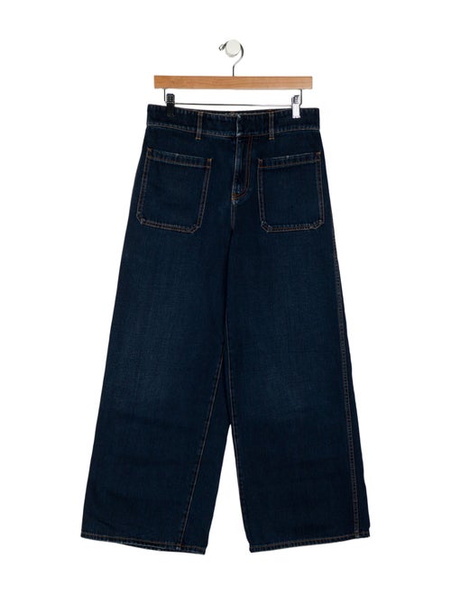 Christian Dior High-Rise Wide Leg Jeans