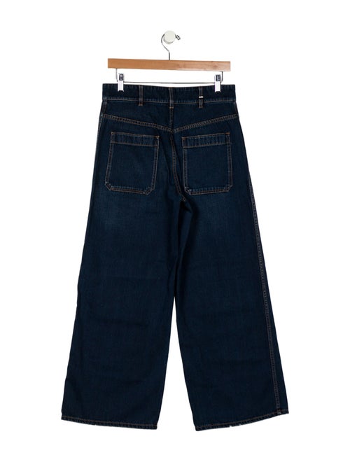 Christian Dior High-Rise Wide Leg Jeans