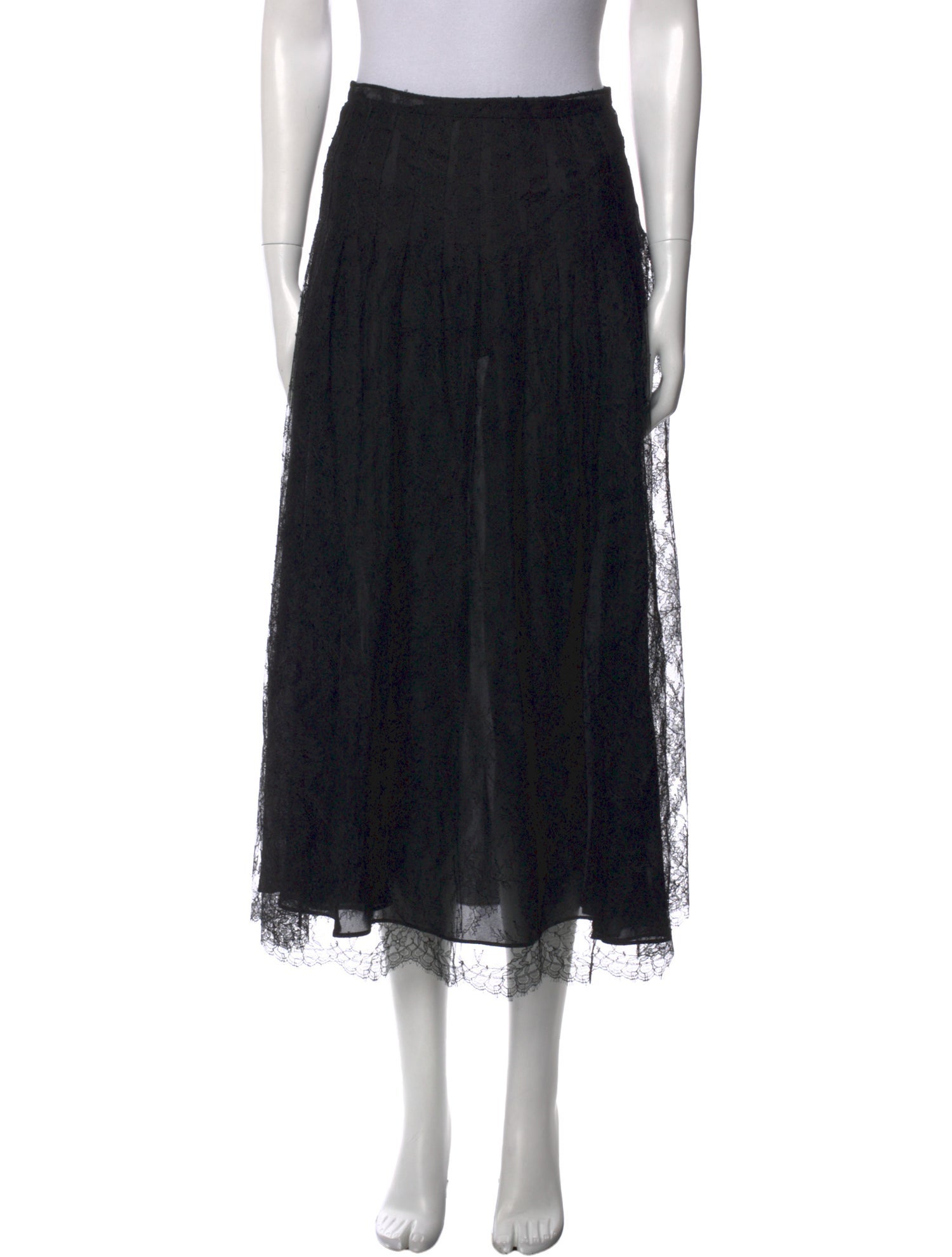 Christian Dior Silk Midi Length Skirt w/ Tags