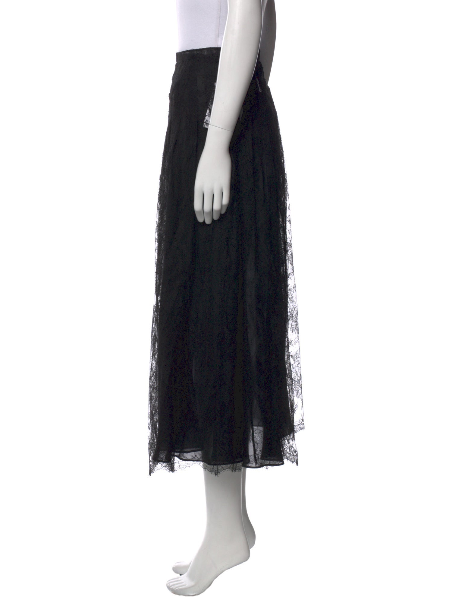 Christian Dior Silk Midi Length Skirt w/ Tags