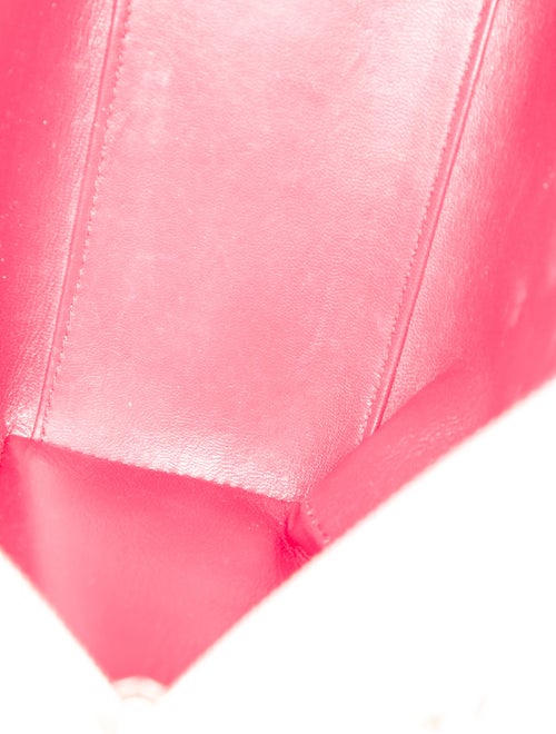 Christian Dior Leather Top Handle Bag Medium