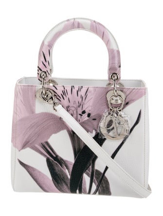 Christian Dior Leather Lady Dior Medium