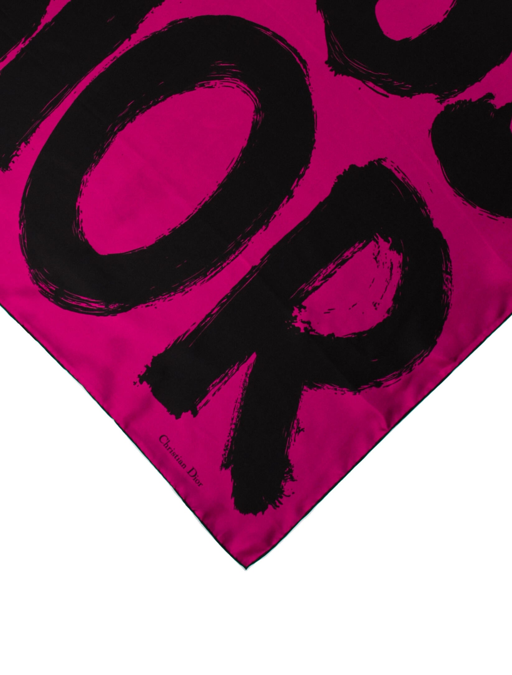 Christian Dior Silk Printed Scarf w/ Tags