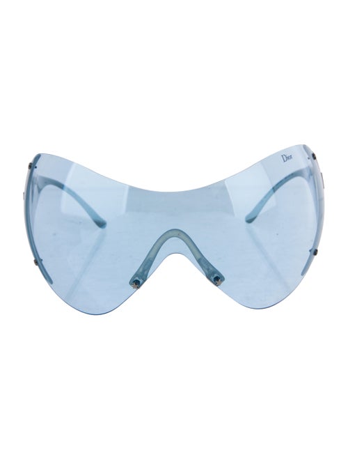 Christian Dior Shield Mirrored Sunglasses