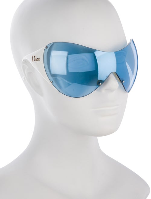 Christian Dior Shield Mirrored Sunglasses