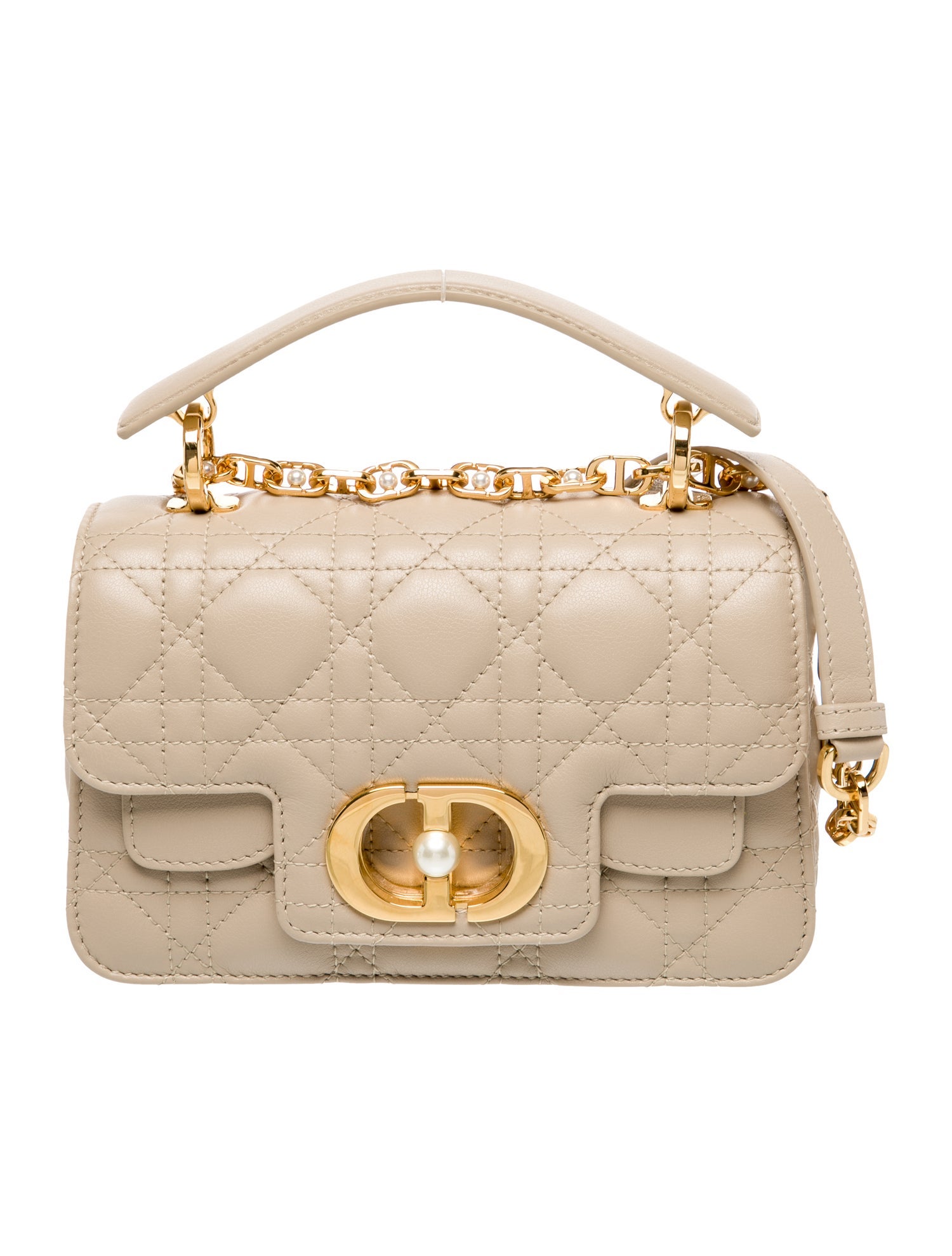 Christian Dior Cannage Jolie Top Handle Small