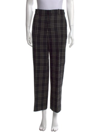 Christian Dior Virgin Wool Wide Leg Pants